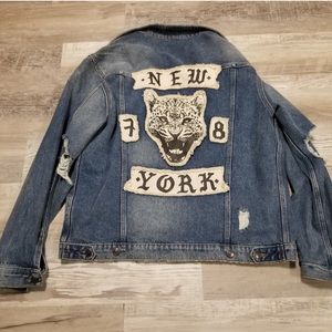 H&M Divided Men’s Jean Denim Jacket New York
